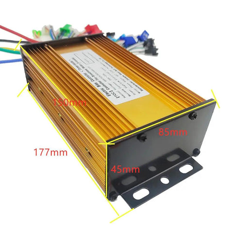 Universal Brushless Controller For Electric Scooters And E-Bikes, 36V To 72V, 26A-33A, 500W-1000W, Sine Wave Power, Plug-And-Play Smooth Throttle, Stable Direction, Durable Build For Long-Lasting Performance