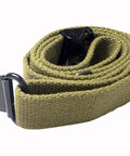 OD Green M1 Garand Two Point Rifle Sling US GI Pattern Cotton Canvas Web Sling With Correct WW2 Hardware Reproduction
