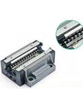 Rock Solid Linear Guide Rail Carriage for HSR15 Series Beefy HSR15LC Compatible Ultra Smooth Block Rail Slide shown close-up