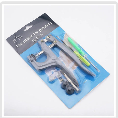 DIY Friendly Snap Pliers Kit for Crafts and Fabric Projects, KAM Plastic Snap Press Attacher for T3 T5 T8 Snaps in packaging