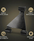 Golf Cart Front A Arm Assembly For EZGO RXV 2008 Up Gas And Electric Models Replacement shown with features icons