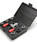 Crush Complex Turns On Your Lathe With This Badass ER32 Collet Chuck Kit featuring precision jaws and chuck body in a black case.