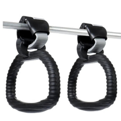 Adjustable Kettlebell Handle Fits 24 to 42mm Rods, Non Slip Fitness Accessory For Easy Weightlifting Transitions, Black