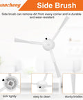 Clear view of side brush from Must Have All In One Vacuum Cleaner Accessories Kit For D9 D9 Max D9 Pro L10 L10 Pro.