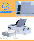 Installation guide for 50 Sheets DTF Transfer Film Eight Point Five By Eleven Clear Transfer Paper For Inkjet Printers