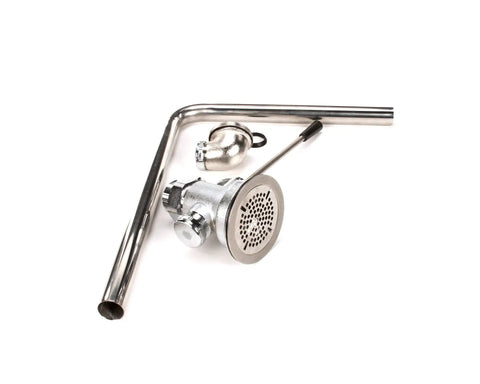 Pro-Grade Waste Lever Replacement For Commercial Sinks With Overflow NPT Adapter Heavy-Duty OEM-Quality Part Brass Components