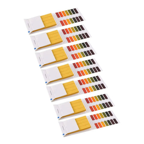 PH Test Strips 1-14 Indicator Paper Litmus Tester Kit with color chart for Water Food Pool Aquarium Testing