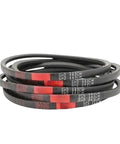 Japan Rubber Narrow V Belt Drive Belt For Machine Tools And Conveyor Rollers Low Elongation Wear Resistant Pro Grade Heavy Duty Power Transfer Quiet Smooth Running High Load Capacity 5 Pieces Pack, SPZ 562LW black belt coil