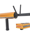 Pro Grade Metal Detector With 1000m Range And 20m Depth Dual Antenna Handheld Treasure Finder in gold color