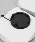 Front Bumper Tow Hook Cover Cap For Toyota Prius 2004 2009 Replacement Part 52127 47010, black plastic circle with clips