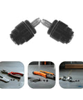 4 Pack Quick Connect Bike Hydraulic Disc Brake Oil Needle Inserts, Aluminum Alloy Construction, Dustproof, EZ Install