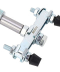Close-up of iron component from Double Headed Push Pull Toggle Clamp With 65.5 mm Stroke And 318 kg Clamping Force Iron Construction