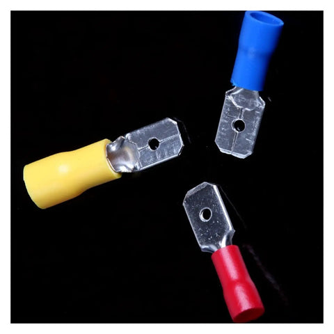 Top Shred 300 Piece Electrical Crimp Terminals Insulated Spade Wire Connectors Kits In Box Perfect For All Your DIY Wiring Jobs And Auto Repairs Without The Brand Name Bloat, insulated spade terminals