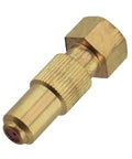 High Pressure Adjustable Copper Spray Nozzle For Agricultural Sprayers Farm Ready Irrigation And Crop Protection One Point Five Hole Easy Turn Control