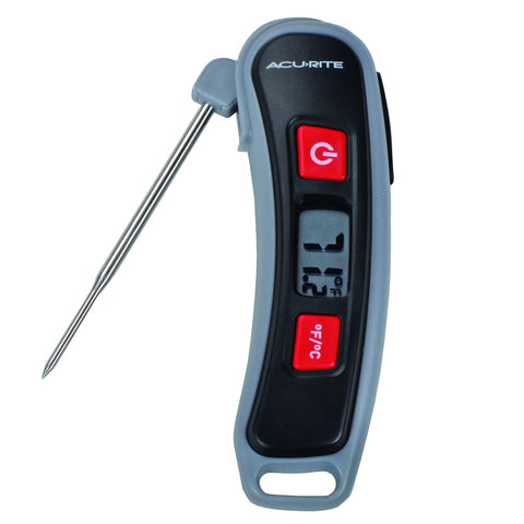 Multicolor Digital Instant Read Thermometer With Folding Probe Pocket Size Kitchen Food Thermometer Stainless Steel Probe