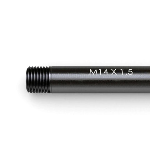 Close-up of Wheel Hanger Alignment Pin Guide Tool For Lug Hole Alignment And Hub Support Metric M14x1.5 Threads