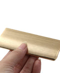 4 Pack Concealed Edge Pull Handles In Champagne Finish Aluminum Alloy Finger Pull Cabinet Handles For Kitchen Garage Drawers 92mm Length