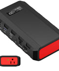 Go To 88Wh Portable Power Station With 24000mAh Battery for Camping and Home Use, 110V/65W AC Outlet, USB QC3.0, DC Output