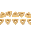 Heavy Duty CNC Lathe Turning Inserts Set With Indexable Solid Carbide Blades For Steel And Heat Alloys, WNMG080408-TM LF9018