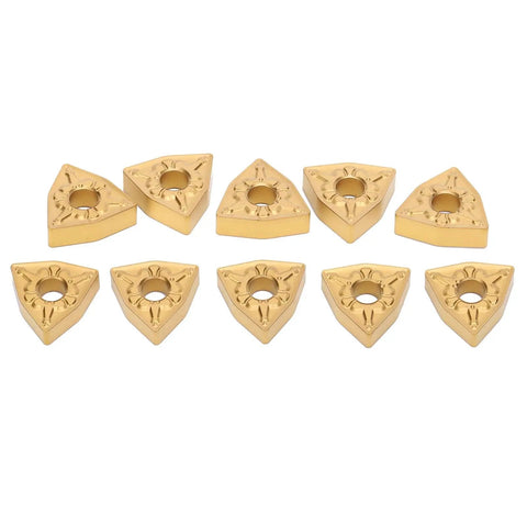 Heavy Duty CNC Lathe Turning Inserts Set With Indexable Solid Carbide Blades For Steel And Heat Alloys, WNMG080408-TM LF9018
