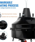 Heavy Duty Vacuum Power Brake Booster For Chevy Silverado Cadillac Escalade Tahoe Suburban Avalanche 2003 To 2007 showing black electroplating detail.