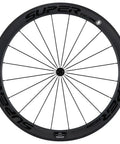 50/25mm UD Matte Finish Carbon Wheelset For 700c Tubeless Ready Black Road Bike With V Brake Compatibility Shimano 8 To 11 Speed