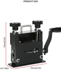 Heavy Duty Automatic Wire Stripper Tool For Electrician And Home DIY Projects Lightweight Portable Cable Cutter with crank handle design.