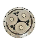 Heavy Duty Robot J3 Gearbox Replacement For M 410ic 315 A97l 0218 0968 showing four precision gears in metallic housing.