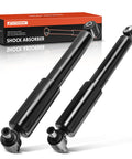 Rear Shock Absorber 2 Piece Set For Chevrolet Traverse 2009-2017 Buick Enclave 2008-2017 GMC Acadia displayed with box