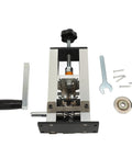 Heavy Duty Manual Wire Stripper Machine For Copper Cables Up To 25mm2, iron built tool showing components and adjustable settings.