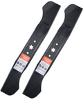 46 Inch Mower Blades Replacement For Enduro XT1 46 LT46 LX46 LTX1045 LTX1046 XT2 46 Zero Turn Mowers With 6 Point Star Mounting