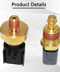 2 Pack Engine Oil Pressure Sensor Sender Switch And Coolant Temperature Sensor for Chrysler Aspen Pacifica Jeep Grand Cherokee