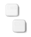 2 Pack Smart Room Sensor For T9 And T10 WiFi Thermostats, Monitors Temperature And Humidity Across Rooms, square white sensors