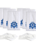 No Fuss Replacement Vacuum Cleaner Bags And Filter Set For Miele Canister Vacuums Classic C1 Complete C2 Complete C3 S227 And S240 S270 S400 S2 S5 S8 6 Pack Dust Bags Plus 2 Set Filters For Home Or Office Use