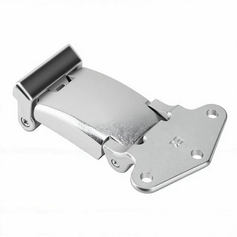 Heavy Duty Steel Rear Door Hinge Straight Swap Fit For Daily 2014 Onward with smooth, durable surface and multiple mounting holes.