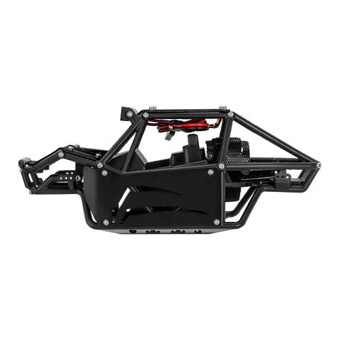 45g Nylon Rock Buggy Body Shell With Dope Aluminum Spider Panels For 1 To 24 RC Crawler Axial SCX24 C10 JLU Bronco Base Camp 4Runner