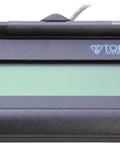 Professional USB Signature Capture Pad With Crisp LCD Display Kickass Rugged Signing Zone with pen on durable surface.