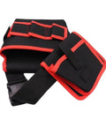 Heavy Duty 360 Swivel Utility Belt With Quick Grab Pockets Ergonomic Waist Tool Pack Jobsite Ready Tough As Nails Canvas Gear Organizer view.