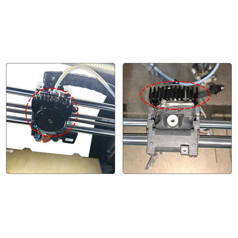 Top Tier Aluminum Stepper Motor Heat Sink crafted to keep your 3D printer chill and run like clockwork while handling rapid heat dissipation for NEMA14 and K1Max compatible rigs.