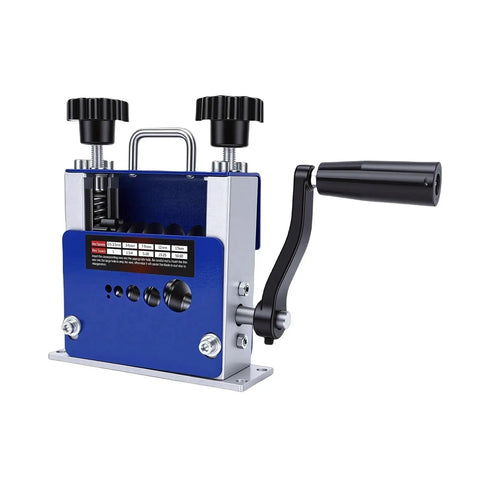 Real Deal Drill Powered Wire Stripper With Heavy Duty Multi Gauge V Rollers for efficient electrical cable peeling.