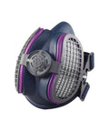 Side view of Half Mask Respirator S M with Single Filter for Welding Grinding and Painting on the Job Site Pro Grade Protection