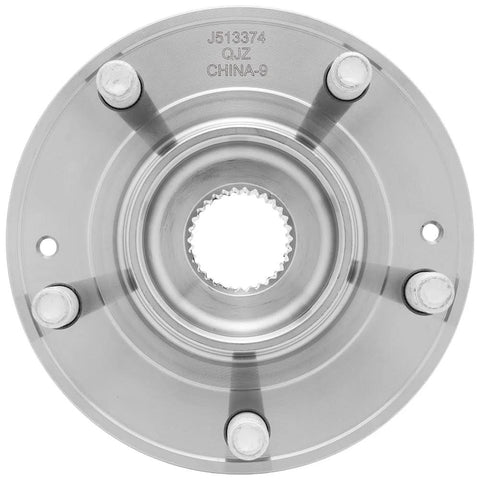 2-Pack Front Wheel Hub Bearing Assembly Replacement - Direct Fit, OEM-Grade, Plug-And-Play top view photo.