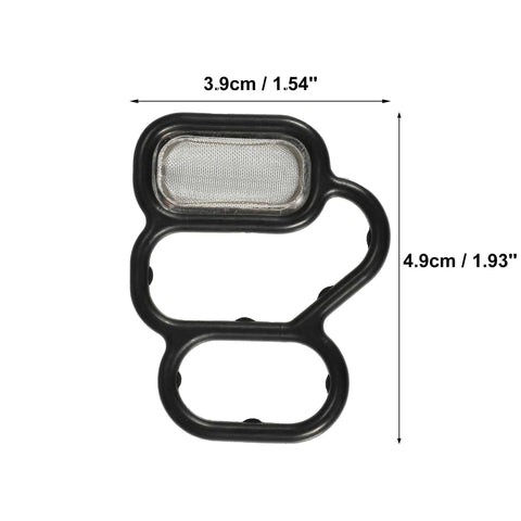 Honda Solenoid Gasket And Spool Valve Filter Screen Replacement For CRZ 2011 2016 And Fit 2009 2013 Black Pack Of 1 OE 15825 RB0 003