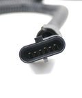 Close-up of connector on 66 Inch PMD FSD Extension Harness For 6.5L Turbo Diesel Engines Black Pump Mounted Driver Relocation Cable