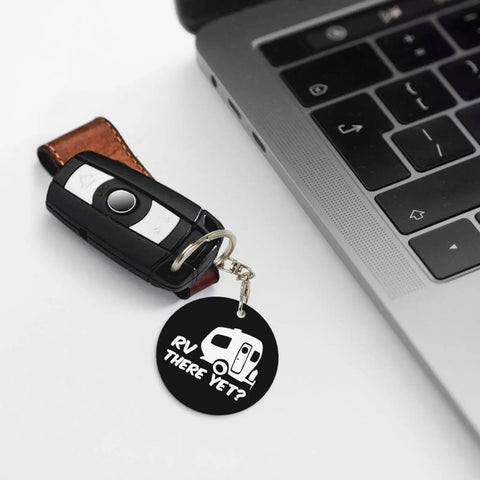 Lightweight Aluminum Round Keychain With Durable Rustproof Build And Strong Split Ring For Keys Easy Pocket Carry Everyday Carry Essential Sleek Metal Key Ring