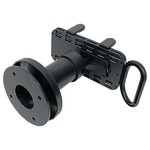 Adjustable Credit Card Reader Bracket With 180 Degree Rotation And 90 Degree Tilt, Smooth POS Display Mount for Retail