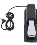 Rock Solid Sustain Pedal For Electronic Keyboards And MIDI Synthesizers Pro Grade Replacement With Polarity Silicone Pad
