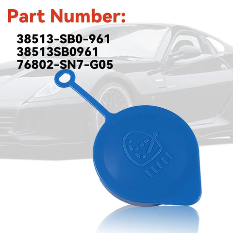 Go To Windshield Washer Fluid Reservoir Cap Replacement For Honda Vehicles Compatible With 2009 2011 City 2002