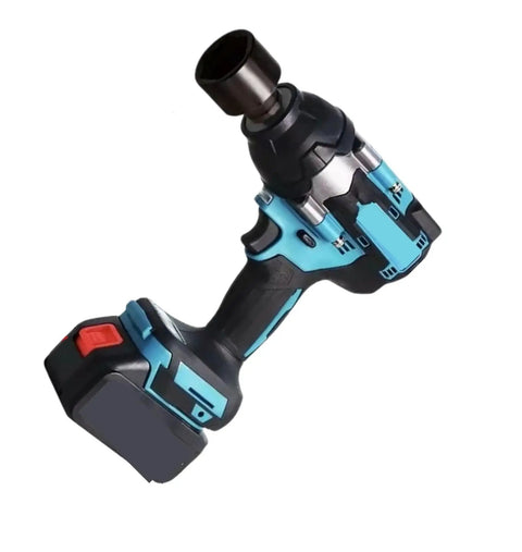 Heavy Duty Cordless Impact Wrench With Brushless Motor For Car Tire Changes And Truck Maintenance Lightweight Electric Power Tool.
