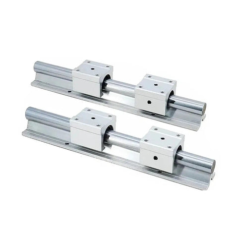Pro Grade CNC Ballscrew Kit With SFU1204 SFU1605 SFU2005 SFU2505 And 2 SBR Linear Guides SBR12 SBR16 SBR20 SBR25 Plus 4 Sliders, aluminum rails